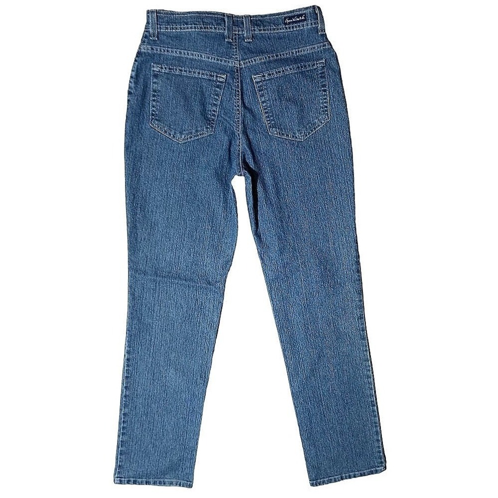 Classic Gloria Vanderbilt Amanda Jeans Women 6 Average Blue High Rise Tapered